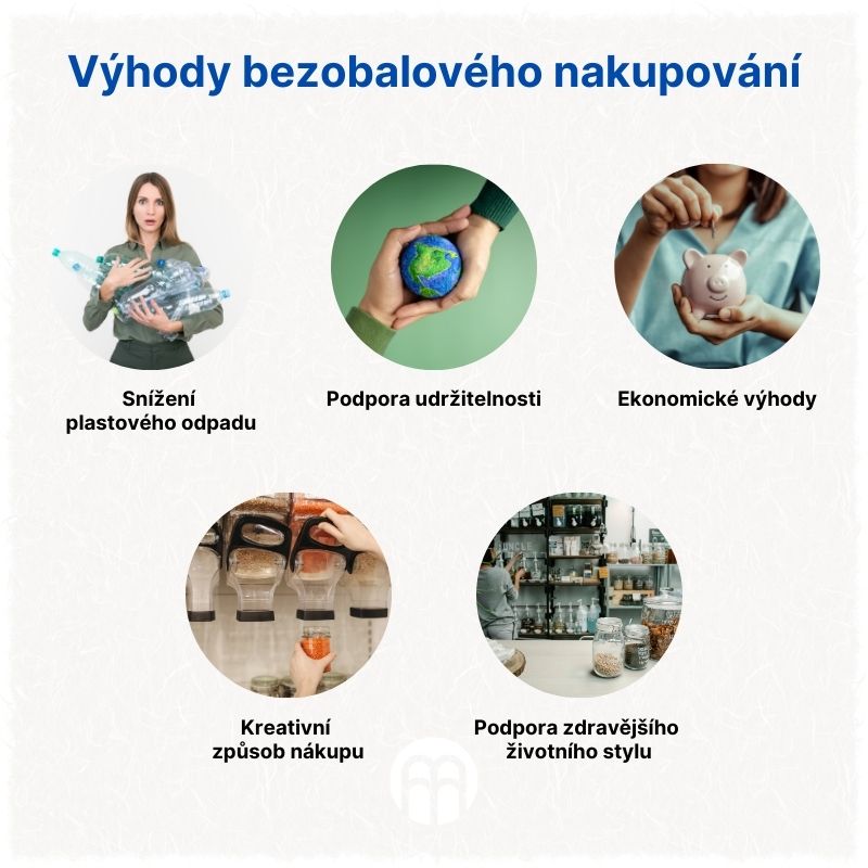 Výhody bezobalového nakupování